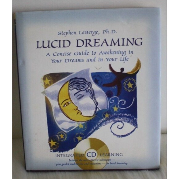Lucid Dreaming [Book Only, CD is missing] , Laberge, Stephen Hardcover Book GUC - Picture 1 of 4